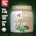 Dymatize Vegan Plant Protein, Smooth Vanilla, 25g Protein, 4.8g BCAAs, Complete Amino Acid Profile, 15 Servings 3