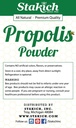 Stakich Bee Propolis Powder - All Natural- 1 Pound (16 Ounce) 3