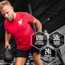 BSN TRUE-MASS Weight Gainer, Muscle Mass Gainer Protein Powder, Strawberry Milkshake, 10.25 Pound 5