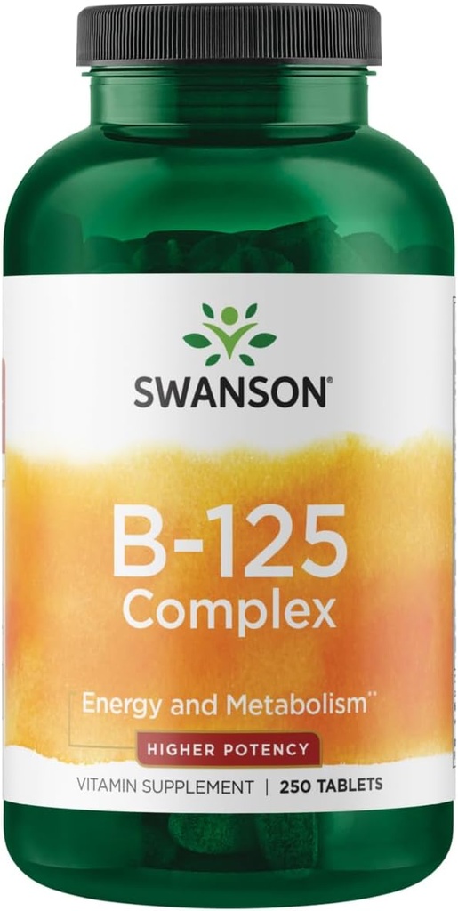 Swanson Vitamin B-125 Complex 250 Tabs 2