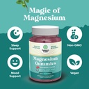 Sugar Free Magnesium Gummies for Adults - Vegan Chewable Magnesium Citrate Gummies with 180mg Elemental - Relaxing Gummy Non GMO Halal and Gluten Free Berry Flavor (2 Months) 5