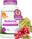 Berberine with Clinically Evaluated Berbevis, Metabolism and Glucos Support Formula, 60 Capsules. 2