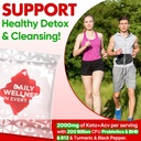 Apple Cider Vinegar Gummies, Advanced ACV Gummy with Probiotics, BHB, B12 and Keto Support - Keto Acv Gummies for Detox, Metabolism, Digestion, Gut & Immune Health - Sugar Free, Vegan, 180 Counts 6