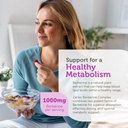 Berberine with Clinically Evaluated Berbevis, Metabolism and Glucos Support Formula, 60 Capsules. 6