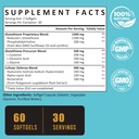 2400 MG Liposomal Glutathione Softgels, Max Absorption, Active Form L-Glutathione Reduced (GSH), with Hyaluronic Acid, Resveratrol, Master Antioxidants for Detox, Brain, Immune System, 480 Softgels 3