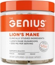 The Genius Brand Genius Lion's Mane - Plant-Based Supplement for Memory, Focus & Mood Support - Organic & Non-GMO - 120 Veggie Capsules 2