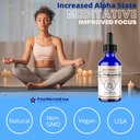 FWS L Theanine Liquid Drops, 200mg 99% Pure Bioactive L-Theanine, Organic, Natural, Vegan, Non GMO Helps to Promote Calmness, Relaxation, Improved Mood, Restful Sleep, for Adults and Kids 6