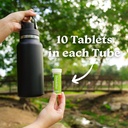 Drinklits Lemon-Lime Daily Electrolyte Hydration Tablets (4) Tube Bundle | Natural Sports Drink – 0g Sugar – Excellent Flavor | 40 Servings - 10 Tablets Per Tube 6