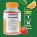 Lifeable Calcium with Vitamin D + Calcium Magnesium, Gummies Bundle - Great Tasting, Vitamin Supplement, Gluten Free, GMO Free, Chewable 3