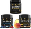 MMA Nutrition HRDWRK - 100 Servings Keto Electrolytes Powder Hydration Sugar Free - Electrolyte Powder to Boost Endurance & Reduce Fatigue with Electrolytes Supplement Set of 3 2
