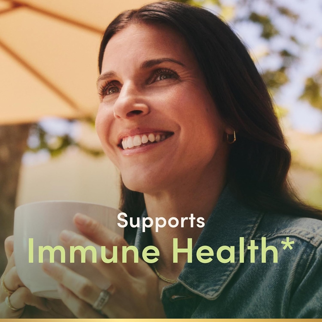 Nature's Bounty Elderberry Gummies, Dietary Supplement, Supports Immune Health, Contains Vitamin A, C, D, E and Zinc, 100 mg, 120 Gummies 3