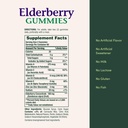 Nature's Bounty Elderberry Gummies, Dietary Supplement, Supports Immune Health, Contains Vitamin A, C, D, E and Zinc, 100 mg, 120 Gummies 6