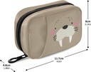 Cute Sea Lion Pill Box 7 Day Pill Case Bag Travel Pill Organizer Bag with Zipper Pill Bag Portable Weekly Case Compact Size for Vitamin Supplement Holder 4