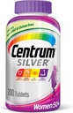 Centrum Silver Women's Multivitamin for Women 50 Plus, Multivitamin/Multimineral Supplement with Vitamin D3, B Vitamins, Calcium and Antioxidants, Gluten Free, Non-GMO Ingredients - 200 Count 2