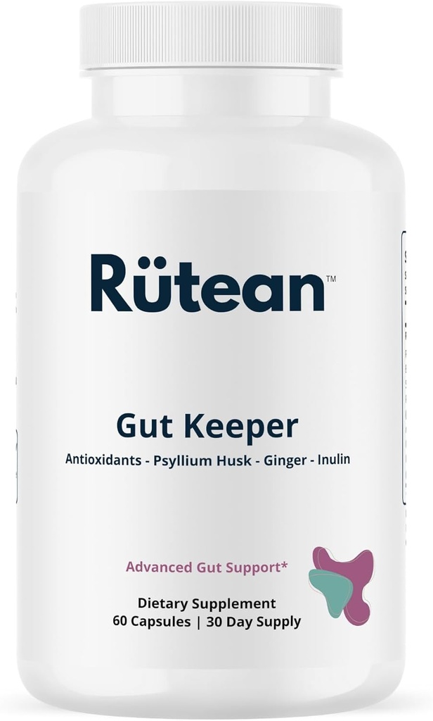 Gut Keeper - Psyllium Husk, Slippery Elm Bark, Ginger Root, Inulin - Digestive and Immune Support - 60 Capsules 2