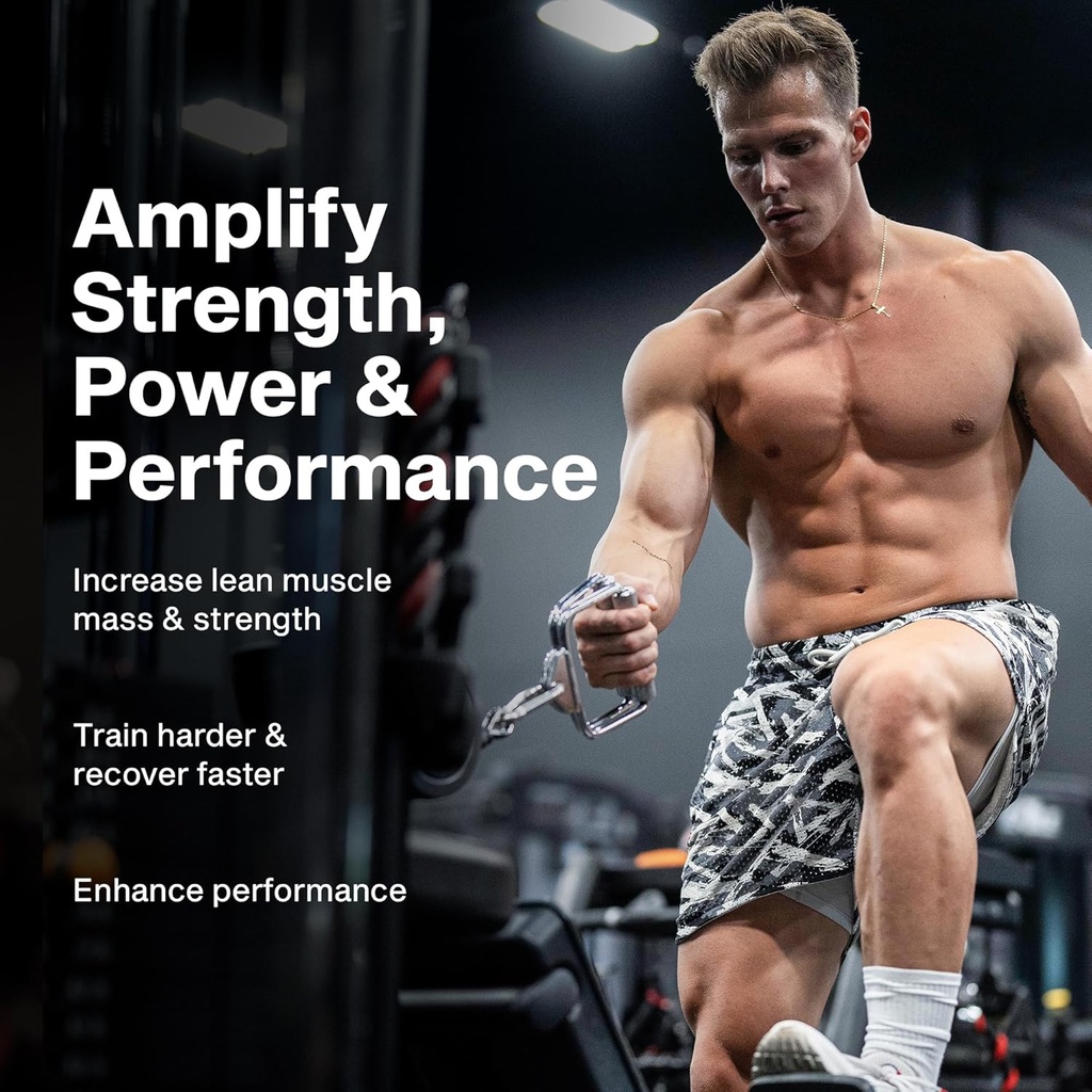 MuscleTech Platinum Creatine Monohydrate Capsules - Creapure Creatine Pre & Post Workout Muscle Builder, Muscle Recovery & Energy Boosting Supplement for Men & Women - 100 Veggie Pills 3