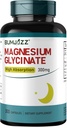 Magnesium Glycinate Supplement - Magnesium Supplement Magnesium Glycinate 300mg - 100% Chelated for High Absorption Vegan Essential Mineral Supplement 300 Capsules 2