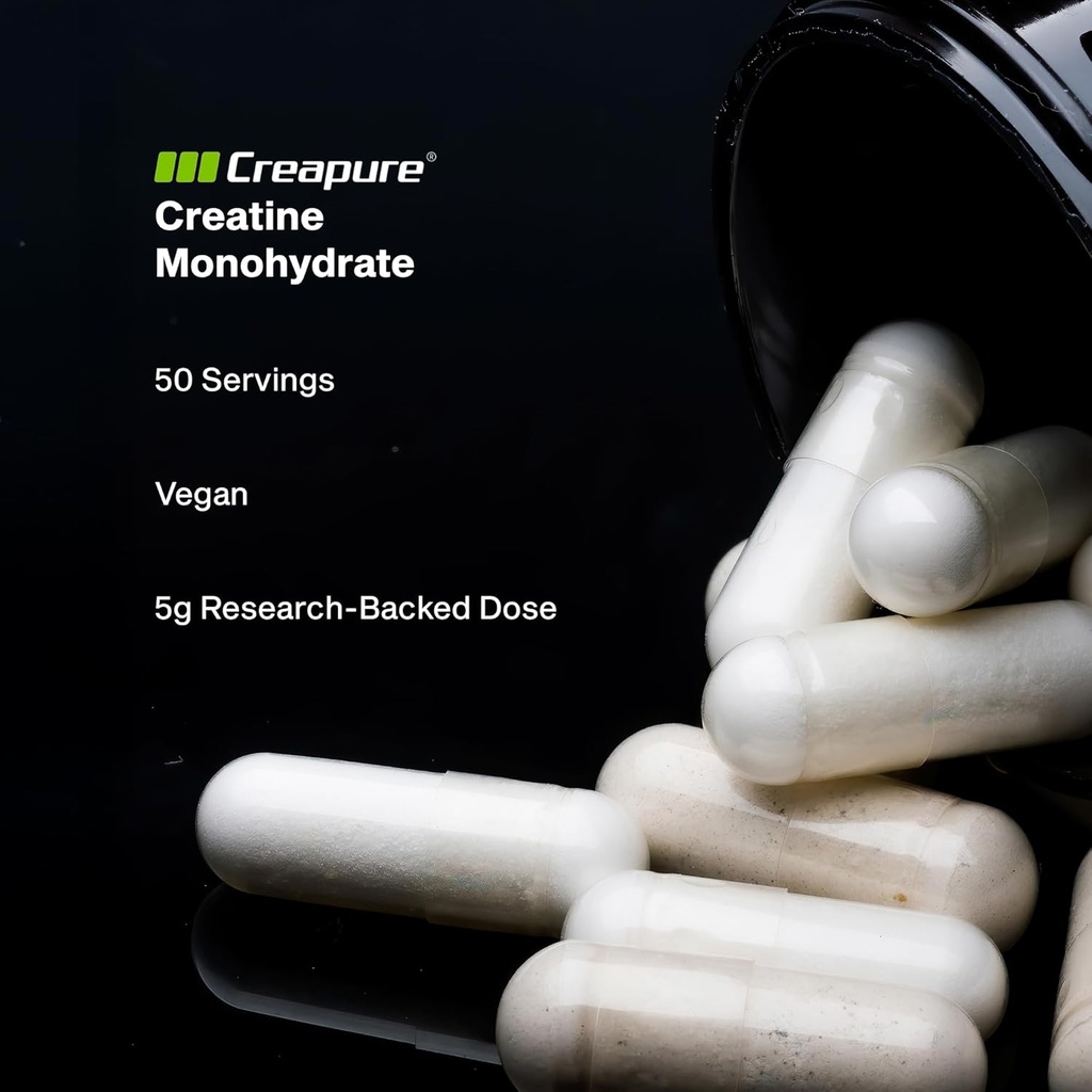 MuscleTech Platinum Creatine Monohydrate Capsules - Creapure Creatine Pre & Post Workout Muscle Builder, Muscle Recovery & Energy Boosting Supplement for Men & Women - 100 Veggie Pills 6