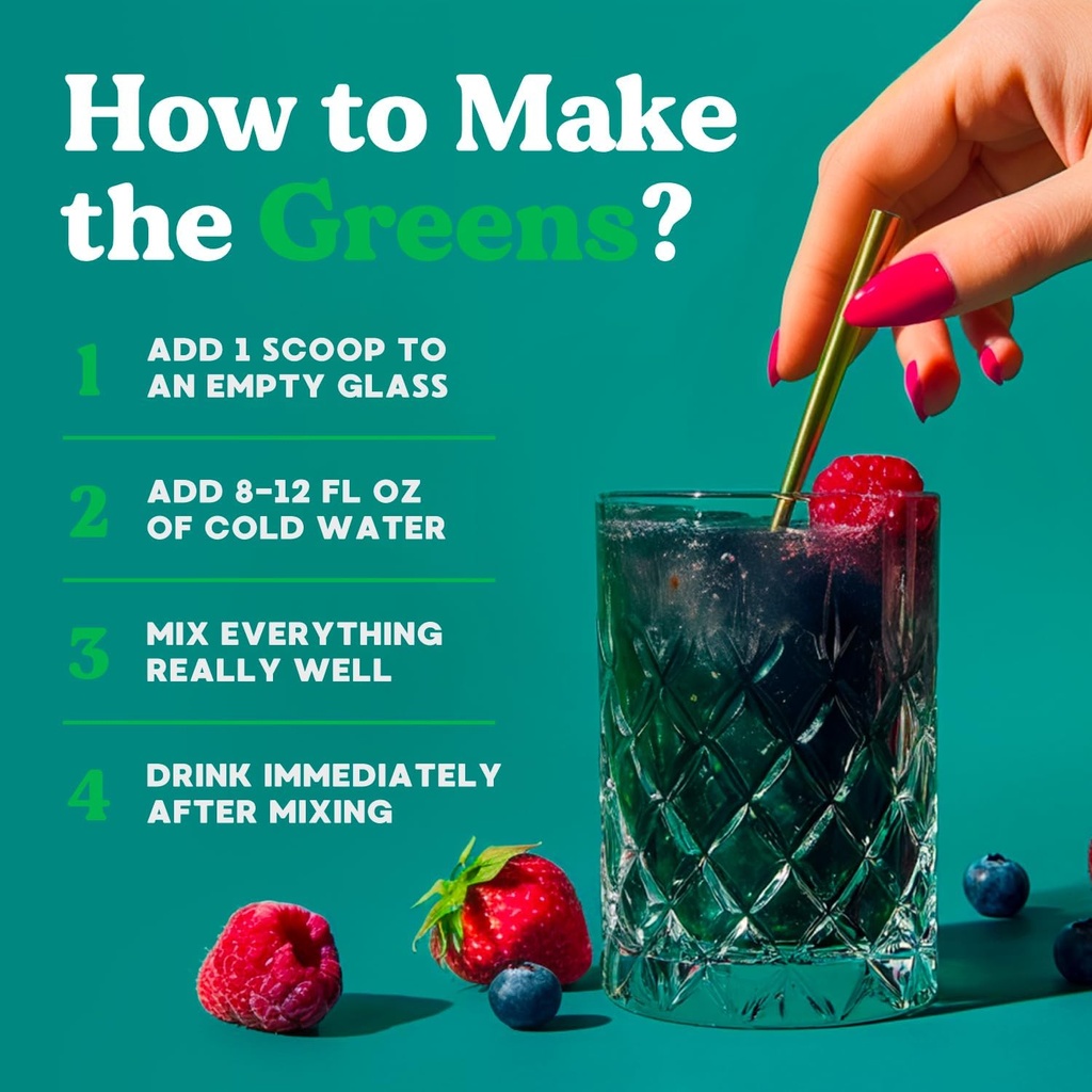 Simply Blossom Nutrition - Daily Greens & Superfood Powder + Collagen + Probiotics for Women's Digestive Health & Bloating Relief. Help Your Health Bloom - 30 Day Supply 4