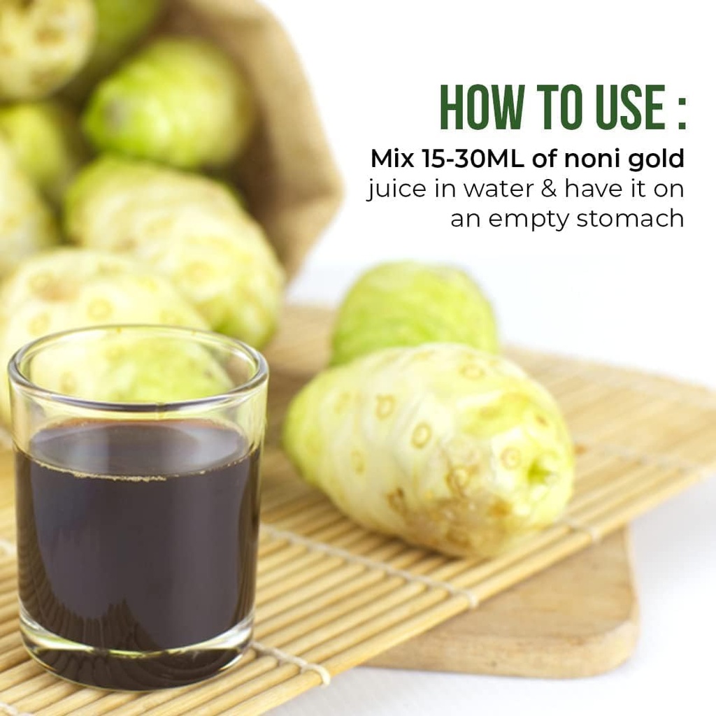 Pure Nutrition Noni Gold 1000ml | Noni Juice Concentrate with Garcinia, Aloe Vera, Amla, Ashwagandha and Grape Seed Extract 4