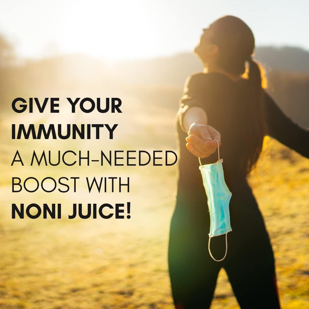 Pure Nutrition Noni Gold 1000ml | Noni Juice Concentrate with Garcinia, Aloe Vera, Amla, Ashwagandha and Grape Seed Extract 5