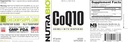 NutraBio CoQ10 Dietary Supplement with Bioperine, Healthy Heart Function & Cellular Energy Production, 200mg - 60 Capsules 4