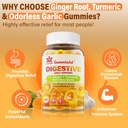 Bundle: Ginger Chews Supplement Gummies & Inositol Gummies Ideal 40:1 Ratio Myo & D-Chiro Inositol 5