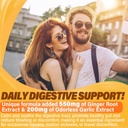 Bundle: Ginger Chews Supplement Gummies & Inositol Gummies Ideal 40:1 Ratio Myo & D-Chiro Inositol 6