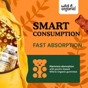 Wild & Organic Quercetin with Bromelain Gummies 800mg - Vegan Bromelain Supplement for Lung Detox and Immune Support - 60 Non-GMO Quercetin Gummies 5