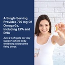 Carlson - The Very Finest Fish Oil, 700 mg Omega-3s, Norwegian Fish Oil Supplement, Wild Caught Omega-3 Fish Oil, Sustainably Sourced Fish Oil Capsules, Omega 3 Supplement, Lemon, 240 Softgels 5