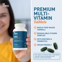 Dr. Tobias Adult Multivitamin for Women & Men, Immune Supporting Vitamins from 42 Fruits, Vegetables, Plus Probiotics, Vegan Multivitamins for Men & Women, Non-GMO, 180 Tablets, 60 Servings 5