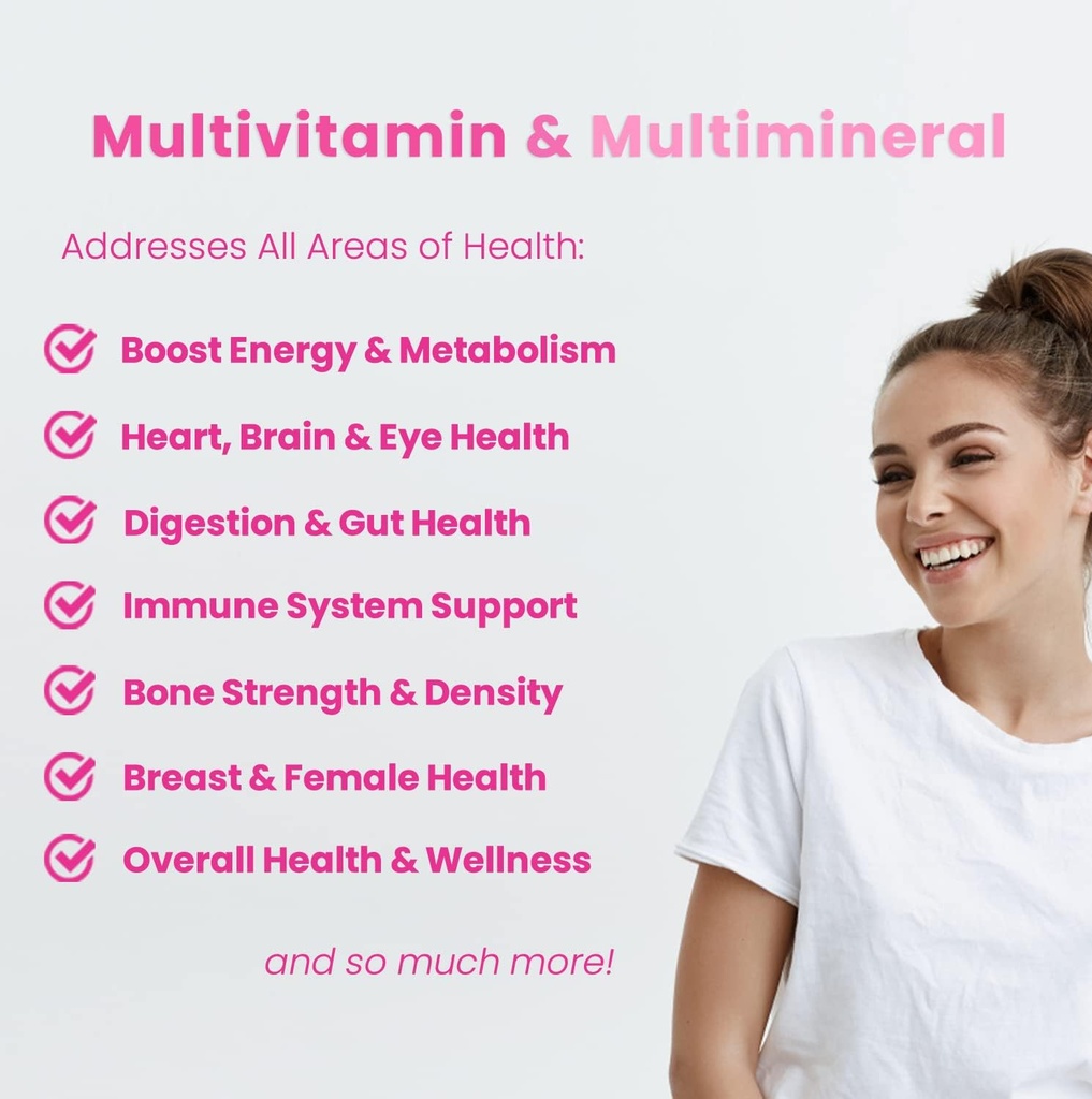 NutraChamps Multivitamin for Women, 120 Count, Vitamins A, B, C, D, E, Biotin, Folic Acid, Womens Gummy Multivitamins, Chewable Daily Multi Gummy Vitamins for Women 5