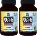Amazing Herbs Black Seed Oil Pills 1250mg, 100 Softgel Capsules (Pack of 2) 2