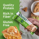 Quest Nutrition Apple Pie Protein Bar, 20g Protein, 4g Net Carbs, 2g Sugar, Gluten Free, Keto Friendly, 12 Count 4