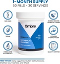 Ombre Metabolic Booster Probiotic - Supports Metabolism, Healthy Weight Management & Digestion - Energy & Gut Health Supplement for Women and Men - 10 Billion CFU, Prebiotic Fiber, Vegan, 30 Servings 4