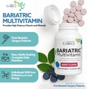 Bariatric Choice My Bariatric Chewable Multivitamin with Iron & 300mg Calcium, Berry (120ct) 4