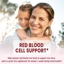 Liquid Iron Supplement for Women & Men Iron Drops Iron Supplements for Anemia with Folate, Vitamin C, B12 for Red Blood Cell Support-Grape, 2 Fl Oz 5