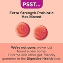 Fits OLLY Extra Strength Probiotic Gummy, 6 Billion CFUs, 2 Strains, Supplement, Apple, 50 Count 3