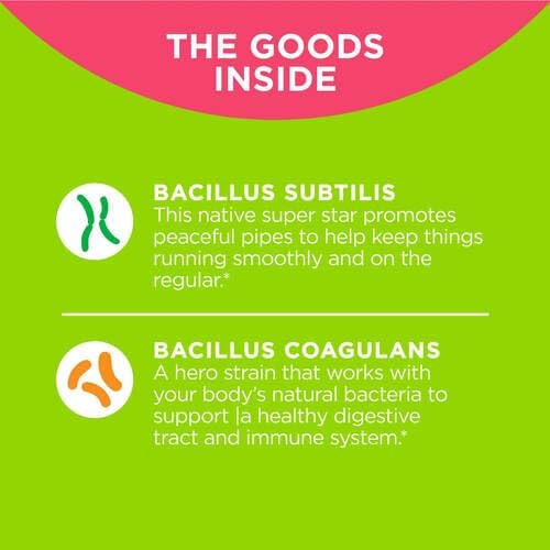 Fits OLLY Extra Strength Probiotic Gummy, 6 Billion CFUs, 2 Strains, Supplement, Apple, 50 Count 4