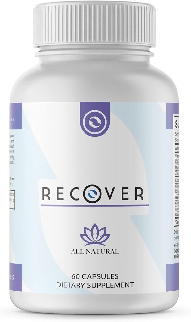 Anti Alcohol Drink Support Supplement – Craving support with Kudzu, L Glutamine B Vitamins RNA/DNA complex and more. 60 Capsules 2