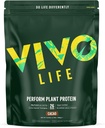 Vivo life Perform Plant Protein Powder - Pea & Hemp Protein Blend with BCAA (34.85 oz, Raw Cacao) 2
