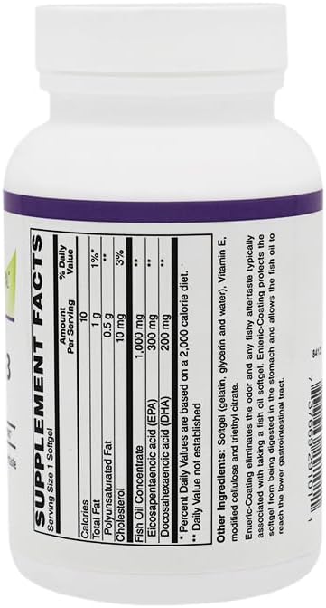 BariatricPal Super Omega-3 Softgels (60 Count) No Aftertaste! 4