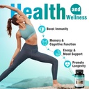 6 in 1 Mushroom Supplement - Focus, Memory, Nootropics Brain & Immune Support Mushroom Complex with Lions Mane, Reishi, Cordyceps, Chaga, Turkey Tail, Maitake (120 Capsules) 5