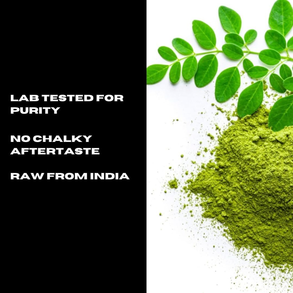 Organic Moringa Powder | 8.01 oz | USDA Organic & Non-GMO | Raw from India | Moringa Oleifera | Immune Support, Antioxidants, Healthy Hair 3