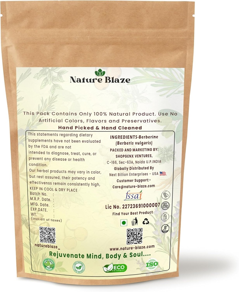 Berberine Extract Powder 100 Grams 3