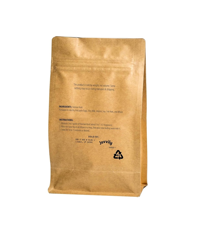 Valerian Root (4 oz) Cut & Sifted Herbal Tea, No Fillers Or Additives 3