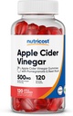 Nutricost Apple Cider Vinegar 500mg, 120 Gummies, Apple Flavored - Gluten Free, Non-GMO, No Corn Syrup 2
