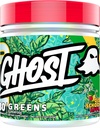 GHOST Greens Superfood Powder, Old School Apple - 30 Servings - 19 Super Greens & Reds, Fruits, Vegetables, Spirulina, & Chlorella, Prebiotics, 10 Billion CFU Probiotic & Digestive Enzymes - Soy-Free 2