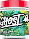 GHOST Greens Superfood Powder, Old School Apple - 30 Servings - 19 Super Greens & Reds, Fruits, Vegetables, Spirulina, & Chlorella, Prebiotics, 10 Billion CFU Probiotic & Digestive Enzymes - Soy-Free 5