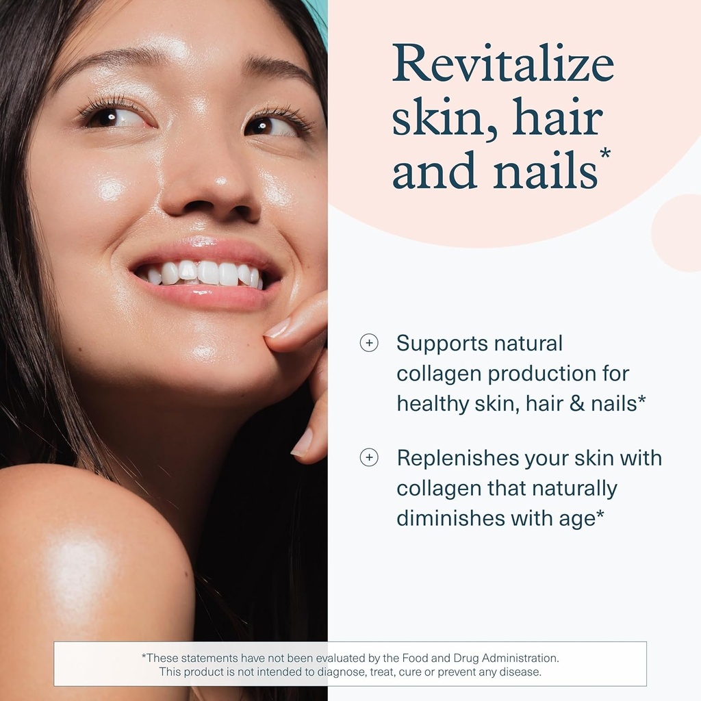 Youtheory Collagen Powder - with Amino Acids, Minerals, Vitamin C & B7 (Biotin) - Supports Healthy Bones, Muscles, Hair, Nails, Skin & Joints* - Hydrolyzed - Unflavored - 10 oz (10 Servings) 4